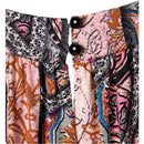 Paisley Mix Print Dresses Women Summer O-Neck Tank Sleeveless Back Hollow Out Elastic Waist Beach Style Bodycon Mini Dress