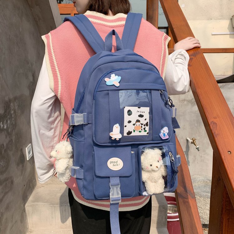 Japanese High School Girls Backpack School Bags For Teenage Girls Multipockets New 2021 Backpack Women Mochila Feminina Bags