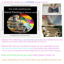 Mintura Ballet Dancer Picture Hand Painted Abstract Palette Knife  Oil Paintings On Canvas  Wall Art For Living Room  Home Decor