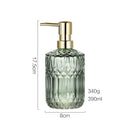 New Arrival Bathroom Accessories Glass Soap Bottle Dispenser Lotion Bottle Press-type Hand Sanitizer Bottle Foam Pump Bottles