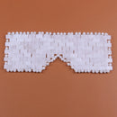 Rose Quartz Eye Mask Massager Natural Jade Eye Mask Stone Sleep Mask Face Massager Sleeping Eye Mask For Eye Relax Eye Care Tool