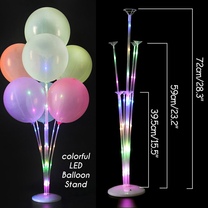 Girl Birthday Party Balloons Stand Balloon Holder Plastic Balloon Stick Birthday Party Decorations Wedding Balloon Baby Shower