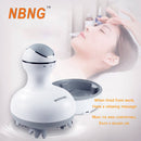 Masajeador de cabeza inteligente, masajeador eléctrico para el cuero cabelludo, alivia la presión y promueve la circulación sanguínea, masajeador eléctrico para el crecimiento del cabello