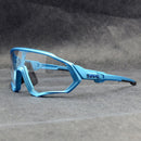 Brandneue photochrome Fahrradbrille Mountainbike Fahrradbrille Outdoor Sports Radfahren Sonnenbrille UV400 Eyewear 1 Objektiv