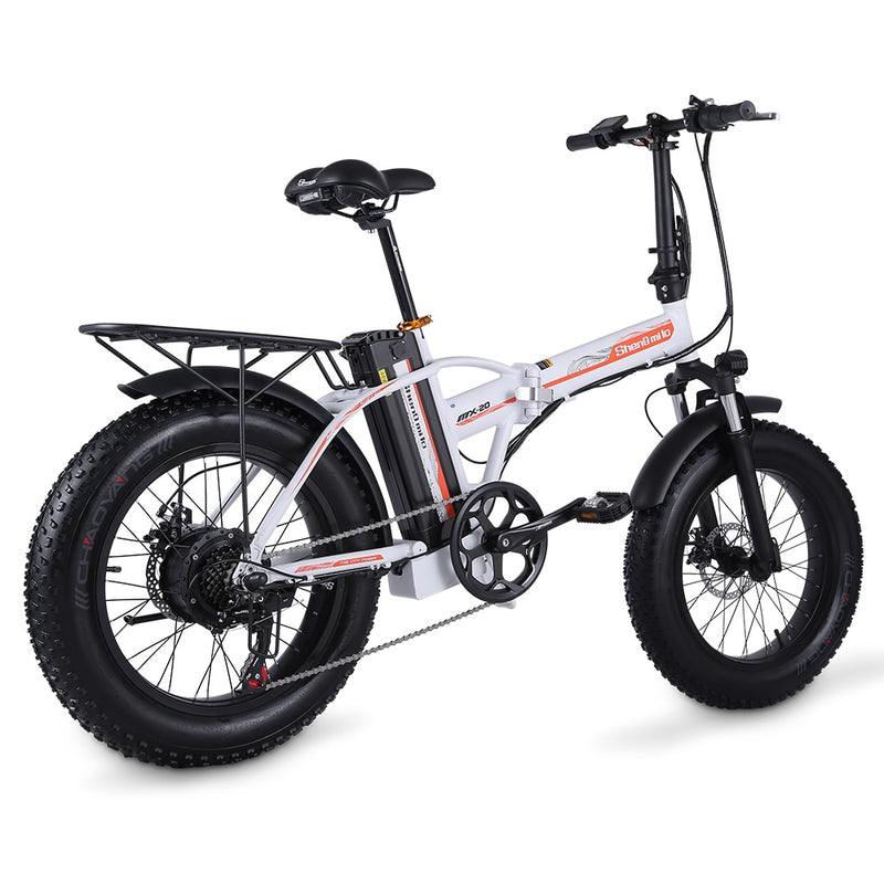 Shengmilo Electric Bike750W4.0 Fat Tire bicicleta eléctrica Beach Cruiser Bike Booster Bike 48v batería de litio plegable para hombre ebike