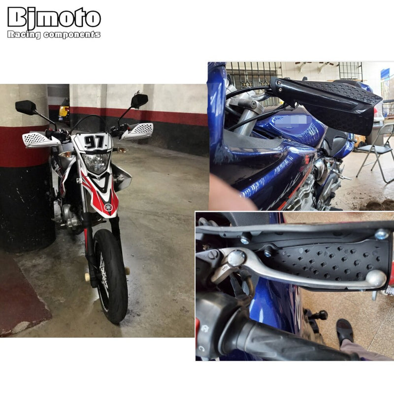 BJMOTO Motocross Hand Guards Handguard Protector Protection For Motorcycle Dirt Bike Pit Bike ATV Quads with 22mm Handbar