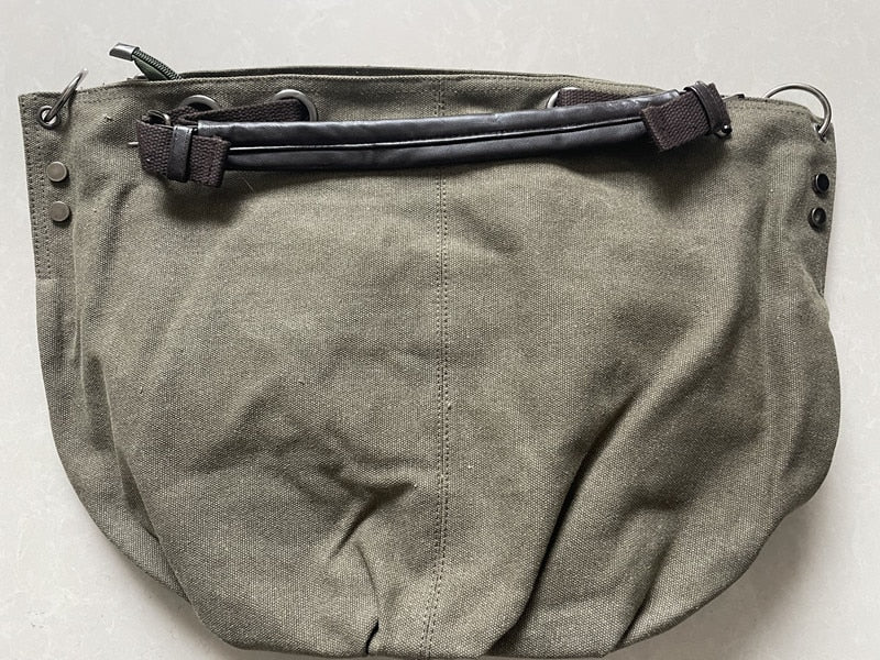 Frauen Canvas Messenger Bags Weibliche Umhängetaschen Solide Umhängetasche Mode Lässig Designer Weibliche Handtasche Große Kapazität Tote