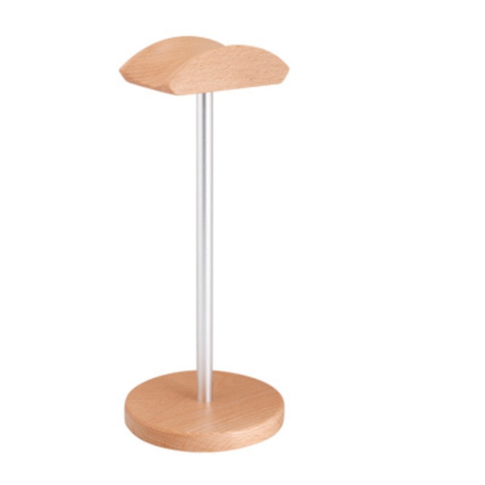 Soporte de madera universal para auriculares Pantalla creativa para soporte para auriculares Soporte simple Estante Colgar antideslizante Ahorro de espacio