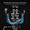 KastKing Zephyr Light Weight Spinning Fishing Reel 7+1Ball Bearings 10 kg Drag Carbon Fiber Drag for Bass Saltwater Fishing Coil