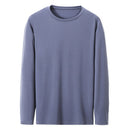 New Men t-shirt Cotton Spring Long sleeve tshirt Mens Fashion Solid Colors Slim Fit Tee shirt Homme Men Clothing T892