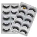 wholesale 10/20/30/40/50/60/100 boxes mink eyelashes 5 pairs natural long false eyelashes 3d lashes bulk super fluffy faux cils