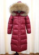 90% White Duck Down Jacket 2021 Women Winter Jacket Long Thick Coat For Women Hooded Down Parka Warm Female Clothes Waterproof