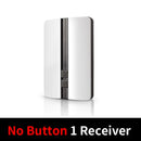 Timbre inalámbrico VeryHome, botón autoalimentado a prueba de agua, juegos de timbre de puerta inteligente, bienvenida para el hogar, receptor de carillones para casa al aire libre