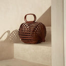 Summer Bamboo Beach Bag Women 2020 New Hand Woven Hollow Out Basket Wooden Purse Ladies Vacation Straw Bag Bohemia Sac Paille