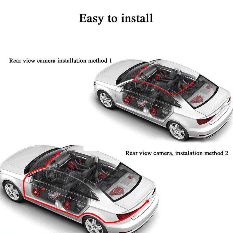 4.3 Inch Rearview Mirror Car Dvr Camera Hd 1080P Car Mirror Video Recorder with Rear View Camera Car Screen Mirror Dash Camera