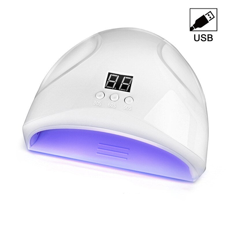 2020 86W UV LED Lamp Nail Dryer For Nail Manicure With 39 PCS LEDs Fast Drying Nail Drying Lamp Curing Light For All Gel Polish