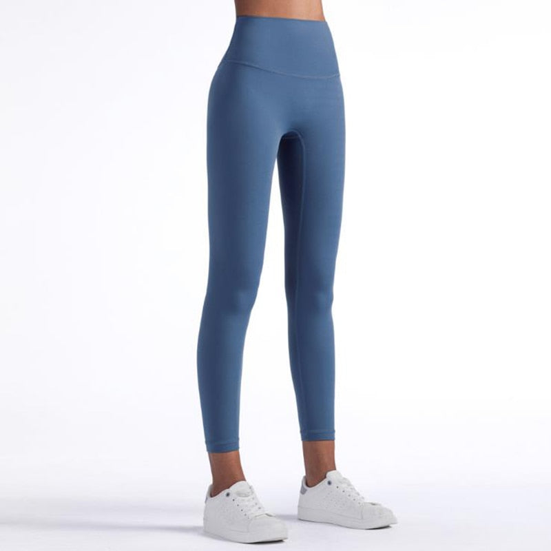 Vnazvnasi Hot Sale Fitness Female Full Length Leggings 11 Colors Running Pants Formfitting Girls Yoga Pants Sports Pants