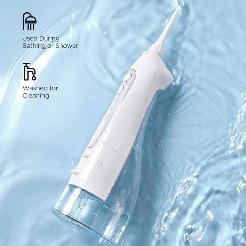 Fairywill Elektrische Schallzahnbürste &amp; Munddusche USB-Aufladung Wasserdicht 5 Modi 3 Bürstenköpfe Zahnbürsten Zahnreiniger