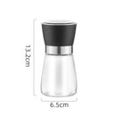 Pepper Grinder 2 in 1 Stainless Steel Manual Salt and Pepper Mill Grinder Spice Shakers Kitchen Tools Accessories for Cooking