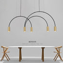 Nordic Brief Dinning Room Chandelier Lighting Modern Designer Office  Chandelier Light Vintage Spot Hanging Lights /LED Lamp