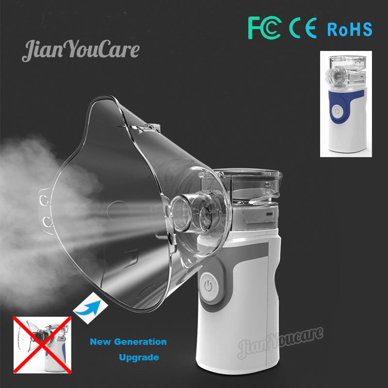 Mini Handheld portable Inhale Nebulizer Mesh atomizer silent inalador usb autoclean nebulizador Adult Automizer inhaler for kids