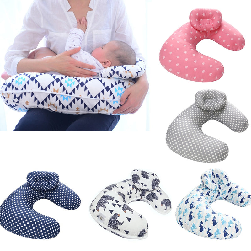 Baby Nursing Breastfeeding Maternity Pillow U-shaped Newborn Baby Care Maternity Slipcover Support Feeding Cushion Head Cover