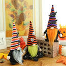 Nueva muñeca sin rostro de Halloween, piernas largas creativas, sombrero de bruja enana, muñeca, hogar, decoración de escritorio de Halloween, adornos