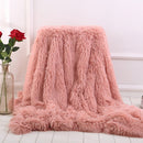 Soft Warm Bedding Throw Blanket Plush Fluffy Faux Fur for Bed Cover Sheet Throw Home Decoration Comfortable Blanket