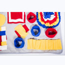 Dog Snuffle Mat Puzzle Toys Increase IQ Slow Dispensing Feeder Pet Cat Puppy Training Games FeedingFeeding Food Intelligence Toy