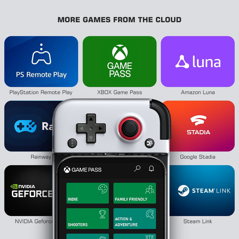 GameSir X2 Handy Gamepad Game Controller Joystick für Cloud Gaming Xbox Game Pass STADIA PlayStation Now xCloud Vortex