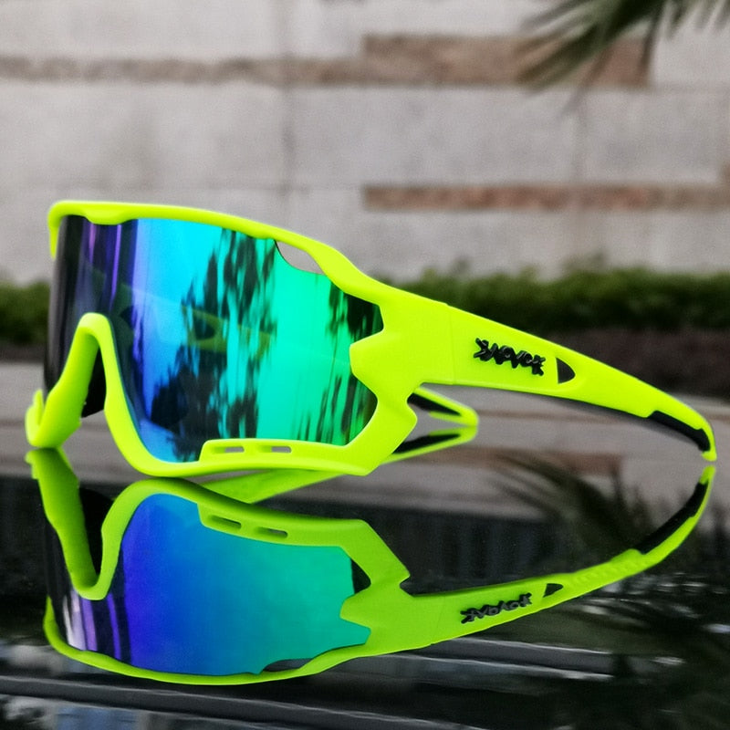 MTB Bike Eyewear Man Woman Cycling Sunglasses Uv400 Polarized Bicycle Glasses Sports Racing Riding Goggles Ciclismo 1 Lens