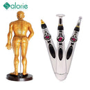 3 in 1 Electric Acupuncture Pen Magnet Therapy Heal Massage Gun Meridian Laser Therapy Heal Energy Pen Relief Pain Tools