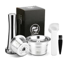 For Caffitaly Tchibo Cafissimo ALDI Expressi Refillable K-fee Coffee Capsule Pod Filters Stainless Steel Cafeteira Tamper Spoon