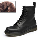 Genuine Leather Boots Women White Ankle Boots Motorcycle Boots Female Autumn Winter Shoes Woman Punk Botas Mujer 2021 Spring