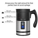 BioloMix Electric Milk Frother Milk Steamer Creamer Milk Heater Coffee Foam for Latte Cappuccino Hot Chocolate