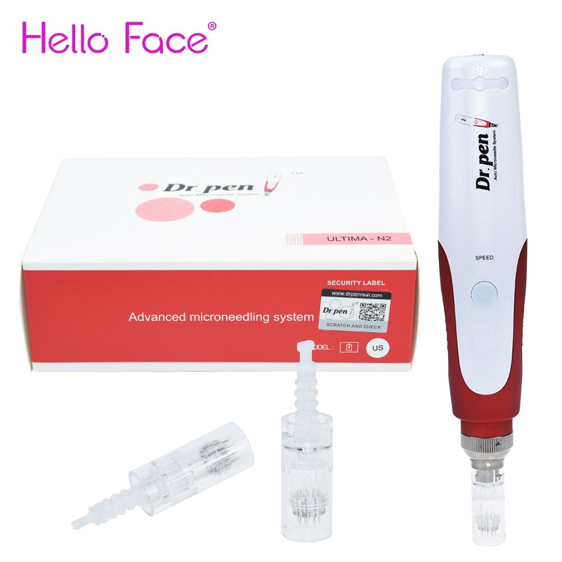 Dr Pen N2 Electric Micro Needle Mesotherapy Machine Skin Renew Derma Home Use Skin Care Home Use Facial Beauty Tool