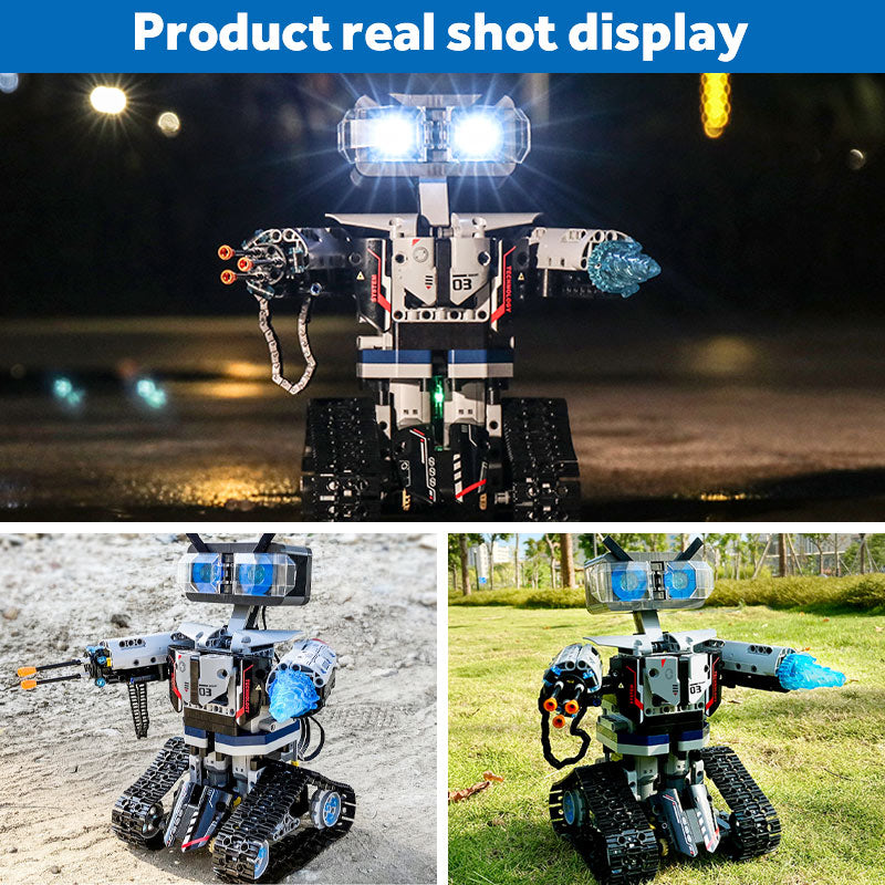 611PCS NEW City RC Robot Electric Building Blocks Remote Control Intelligent Robot Car Brick Toys For Children