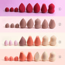 Makeup Sponge Professional Cosmetic Puff Multiple sizes For Foundation Concealer Cream Make Up Soft 2-8pcs Sponge Puff Wholesale