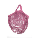 Portable Reusable Grocery Bags for Fruit Vegetable Bag Cotton Mesh String Organizer Handbag Short Handle Net Shopping Bags Tote