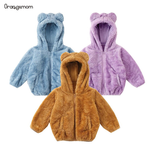 Orangemom Frühlingsbaby Mantel-mit Kapuze Jacke für Babyjungenkleidung, neugeborenes Baby-Jackenbaumwollsäuglingsbaby-Kleidung
