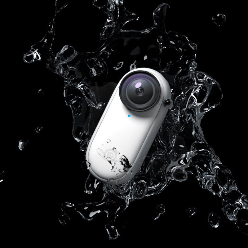 La cámara de acción pequeña Insta360 GO 2 pesa 1 oz Estabilización a prueba de agua Captura POV con estuche de carga Accesorios de cámara portátiles