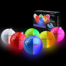 Crestgolf Flashing Golf Ball Night Glow Flash Light Glow LED Golf Ball-Seis colores para su elección