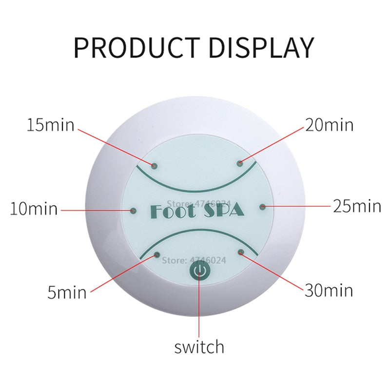 Masaje de pies Desintoxicación iónica Baño de pies Aqua Cell Spa Machine Limpieza de iones Baño de pies iónico Masaje Desintoxicación Arreglos de desintoxicación de pies Aqua Spa