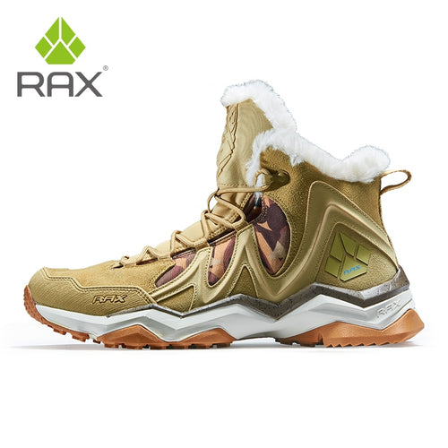 RAX Outdoor Wanderschuhe für Herren Damen Fleece Winter Schneeschuhe Sport Sneakers Herren Bergschuhe Trekking Wanderschuhe
