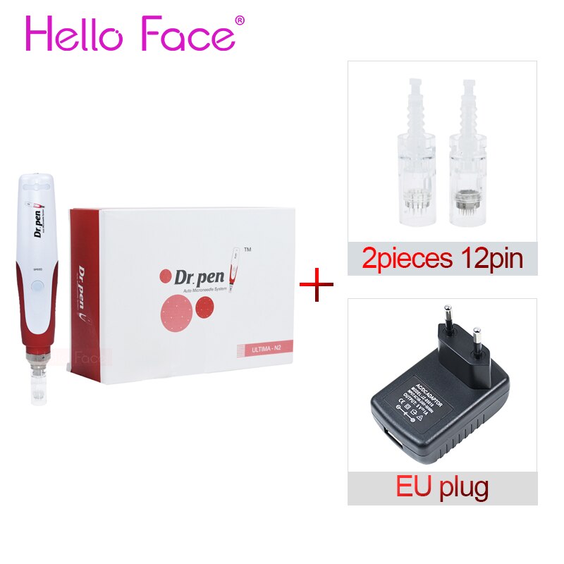 Dr Pen N2 Electric Micro Needle Mesotherapy Machine Skin Renew Derma Home Use Skin Care Home Use Facial Beauty Tool