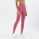 3.0 Pantalones deportivos de yoga de corte de una pieza Pantalones de yoga deportivos de tacto desnudo suave Cintura alta Gimnasio Jogging Fitness Legging atlético