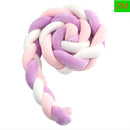 1M/2M/3M/4M Baby Knot Bumper in the Bed Newborn Pillow Cushion Cot Bumper Crib Bumper Tour De Lit Bebe Tresse