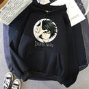 Beliebte japanische Manga Death Note L·Lawliet Hoodies Herren Anime Hoody Mode Streetwear lose übergroße Sweatshirts Fleece-Kleidung