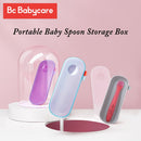 BC Babycare Tragbare Babynahrungs-Aufbewahrungsbox, Reise-Babysäuglinge-Kleinkinder-Löffelgabel-Aufbewahrungskoffer, PP-Aufbewahrungsbehälter
