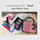 Bolso de hombro de mano con diseño de caja acrílica de moda para mujer